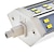 billige Elpærer-18 W LED-kolbepærer 850-900 lm R7S T 60 LED Perler SMD 5730 Dæmpbar Kold hvid 220-240 V
