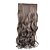 preiswerte Clip-in-Erweiterungen-Hochwertige synthetische 20 Zoll lange gewellte Haarteil Stlylish Haar-Verlängerung 3 Farben erhältlich