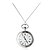 cheap Pocket Watches-Men&#039;s Vintage Roman Number Round Dial Alloy Band Quartz Analog Pocket Watch Cool Watch Unique Watch