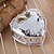 abordables Regalos de boda-caja de joyería de la aleación de zinc en relieve en forma de corazón floral regalo dama de regalos personalizados