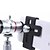 Χαμηλού Κόστους Προσθετικά Κάμερας Κινητού-Οικουμενική κράμα αλουμινίου 18X τηλεφακού σετ με μεταλλικό κλιπ - Ασημί