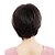 cheap Human Hair Capless Wigs-Capless Short Black Wavy 100% Human Hair Wig