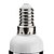 billige Elpærer-E14 LED-kolbepærer T 30 leds SMD 5050 Dæmpbar Varm hvid 400lm 3000-3500K Vekselstrøm 220-240V