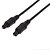 abordables Cables USB-Digital Fibra Optica Cable de audio Toslink (5 M, Negro)