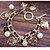 ieftine Brățări la Modă-Pentru femei Perle Brățări cu Talismane Inimă Iubire Nod Funda femei Lux European Perle Bijuterii brățară Auriu / Negru Pentru Cadouri de Crăciun Petrecere Zilnic Casual / Imitație de Perle