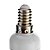 billige Elpærer-LED-kolbepærer 480 lm E14 T 36 LED Perler SMD 5050 Dæmpbar Kold hvid 220-240 V