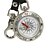 abordables Outils de camping, mousquetons et cordes-T49 multi-fonctions remplies de liquide Pirate Compass Strap / Porte-clés - Argent