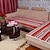 tanie Pokrowce na sofę-Elaine czysta bawełna fioletowy pasek kanapa poduszki 333725