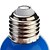 levne Žárovky-0.5 W LED kulaté žárovky 30 lm E26 / E27 G45 7 LED korálky Dip LED Ozdobné Modrá 220-240 V / RoHs