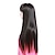 cheap Synthetic Wigs-Synthetic Wig Straight With Bangs Synthetic Hair 22 inch Wig Women&#039;s Capless