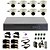 abordables Kit DVR-8 canaux système de vidéosurveillance bricolage avec 8 caméras dôme d&#039;intérieur de maison et de bureau