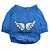 cheap Dog Clothes-Dog Shirt / T-Shirt Cartoon Dog Clothes Puppy Clothes Dog Outfits Blue Costume for Girl and Boy Dog Cotton XS S M L