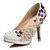 cheap Women&#039;s Heels-Women&#039;s Shoes Glitter Spring / Summer / Fall Stiletto Heel Rhinestone Silver / Wedding / Party &amp; Evening / Party &amp; Evening