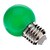 abordables Ampoules électriques-1pc 0.5 W Ampoules Globe LED 30 lm E26 / E27 G45 7 Perles LED LED Dip Décorative Vert 100-240 V / RoHs