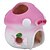 billige Tilbehør til smådyr-Cute Resin Mushroom Sweet Home Crib Hus til Hamstere Chinchillaer