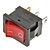 ieftine Întrerupătoare-Comutator basculant 3 pini pornit / oprit (roșu&amp;amp;negru, 6a, ac 250V / 10a, AC 125V)