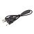 levne USB kabely-USB nabíječka kabel k DC 3,5 mm Plug / Jack DC3.5 kabel (černý, 0,6 M)