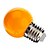 ieftine Becuri-1 buc 0.5 W Bulb LED Glob 50 lm E26 / E27 G45 7 LED-uri de margele Dip LED Decorativ Galben 220-240 V / RoHs