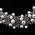billige Smykkesæt-Fashion Collar Perle smykker sæt (halskæde, øreringe)