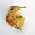 baratos Anéis-Mulheres Bronze Dourado Liga Diferente Asiático Original Festa Diário Jóias Artesão Formato de Folha Pena Confeccionada à Mão Ajustável