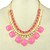 cheap Necklaces-Women&#039;s Statement Necklace Tassel Fringe Chunky Statement Ladies Tassel European Synthetic Gemstones Alloy Black Yellow Pink Orange Green Necklace Jewelry For Daily