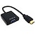 Недорогие Кабели и зарядные устройства-МХЛ Micro USB к HDMI VGA HDTV адаптер с пультом дистанционного управления Samsung Galaxy S2 S3 закладке s4 таблетки 3