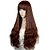 cheap Synthetic Trendy Wigs-Capless Full Bang Synthetic Stylish Long Wavy Wigs 3 Colors Available