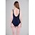 cheap Athletic Swimwear-Women&#039;s One Piece Swimsuit Bodysuit Stripes