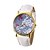 cheap Women&#039;s Watches-Women&#039;s Flower Pattern PU Band Quartz Wrist  Watch  Cool Watches Unique Watches