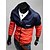 cheap Men&#039;s Outerwear-Casual Regular Blazer, Striped Long Sleeve Cotton Blend White / Orange / Yellow