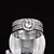 economico Anelli-Ottone splendido argento placcato con l&#039;anello Cubic Zirconia delle donne (più colori)