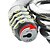 cheap Bike Bells &amp; Locks &amp; Mirrors-FJQXZ Cycling ABS Engineer Plastic Anti-theft Black Coded Lock