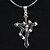 cheap Men&#039;s Necklaces-Men&#039;s Pendant Necklace Stainless Steel Cross Christ Silver Necklace Jewelry For Christmas Gifts Daily Casual Sports