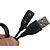 baratos Cabos USB-Carregador USB Adaptador Carregador Cabo USB para relógio inteligente Pebble 1M