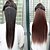 お買い得  ヘアピース-人間の髪の拡張機能 ストレート クラシック 合成 ポニーテール ヘアピース 3 ＃