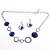 abordables Vip Deal-ETO métal Gem Boucles d&#039;oreilles Collier Suit