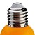 abordables Ampoules électriques-1pc 0.5 W Ampoules Globe LED 50 lm E26 / E27 G45 7 Perles LED LED Dip Décorative Jaune 220-240 V / RoHs