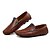 cheap Men&#039;s Slip-ons &amp; Loafers-Men&#039;s Shoes Office &amp; Career/Casual Leather Loafers Black/Brown/White/Navy