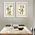 cheap Still Life Framed Arts-Still Life Framed Canvas / Framed Set Wall Art,PVC White No Mat With Frame Wall Art