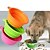 Недорогие Кормушки и поилки для собак-1 Кошка Собака Миски и бутылки с водой Силикон Компактность Складной Однотонный Черный Желтый Красный Чаши и откорма