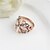 levne Fashion Ring-Kayshine Dámské elegantní Cut Out Květinový vzor kroužek