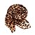 billiga Modeaccessoarer-Dongzhiyu Elegant Leopardtryck Velvet Chiffong Scarf