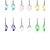 preiswerte Ohrringe-Legierung mit Kristall Damen Ohrringe (weitere Farben)