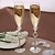 billige Champagneglas-Personlig Ristning Flutes - Hjerter