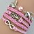 cheap Bracelets-Women‘s Fashion Multideck Bird Tree Braided Bracelet Christmas Gifts