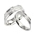 billige Ringe-Parringe Bandring For Dame Perle Lyserød Fest Bryllup Gave Titanium Stål Kærlighed