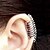 cheap Ear Cuffs-Women&#039;s Ear Cuff Helix Earrings Shiny Metallic Skull Halloween Memento Mori Ladies Earrings Jewelry Silver For Party Daily Casual 1pc