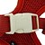 cheap Dog Collars, Harnesses &amp; Leashes-Dog Harness Adjustable / Retractable Stripes Fabric Red Blue