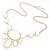 billige Halskæder-Elegant Flower Design Alloy med Resin Necklace