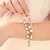ieftine Bijuterii Religioase-Pentru femei Brățări cu Talismane Trifoi Perle Bijuterii brățară Curcubeu / Alb Pentru Cadouri de Crăciun Petrecere Zilnic Casual / Piele